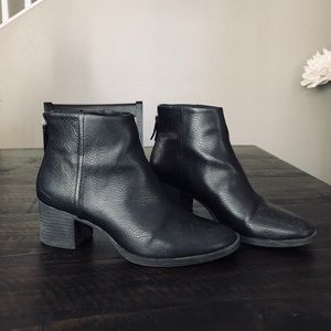 H&M Black Heeled Booties